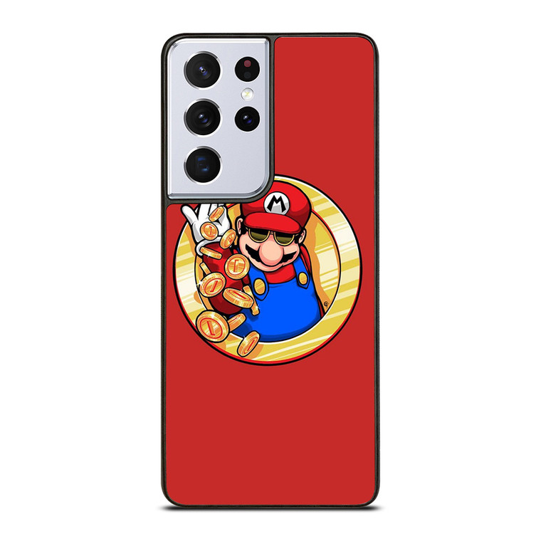 SUPER MARIO BROS COIN Samsung Galaxy S21 Ultra Case