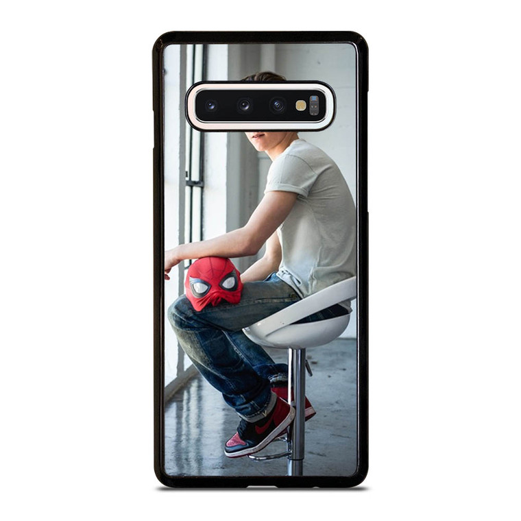 TOM HOLLAND SPIDERMAN  Samsung Galaxy S10 Case TOM HOLLAND SPIDERMAN  Samsung Galaxy S10 Case