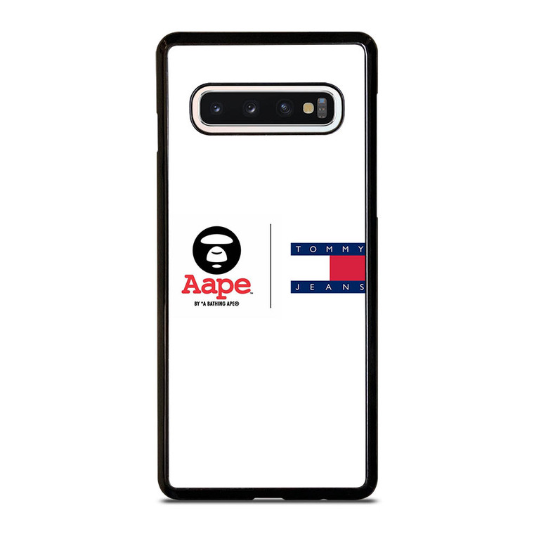 TOMMY HILFIGER A BATHING APE LOGO Samsung Galaxy S10 Case