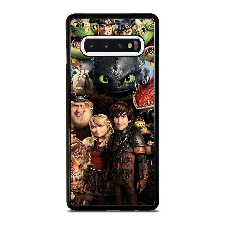 TOOTHLESS TRAIN YOUR DRAGON CHARACTER Samsung Galaxy S10 Case
