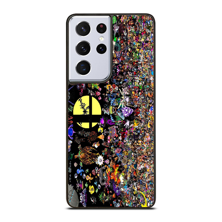 SUPER SMASH BROS ALL CHARACTER Samsung Galaxy S21 Ultra Case