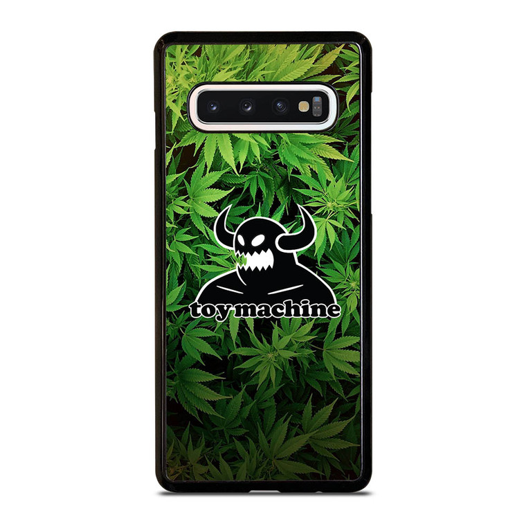TOY MACHINE SKATEBOARD WEED Samsung Galaxy S10 Case