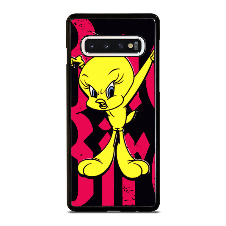 TWEETY BIRD ART Looney Tunes Samsung Galaxy S10 Case