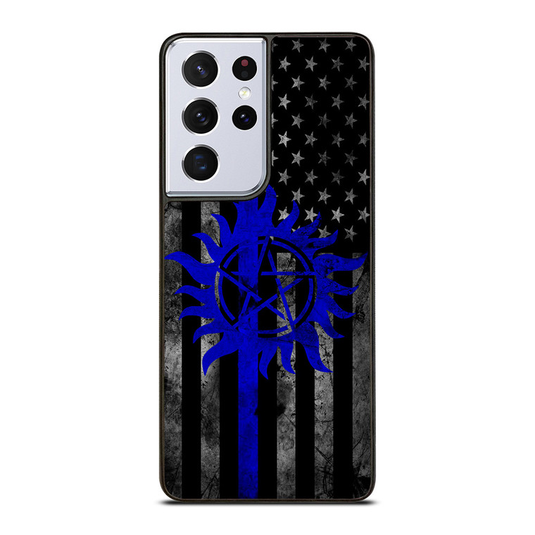 SUPERNATURAL LOGO 2 Samsung Galaxy S21 Ultra Case
