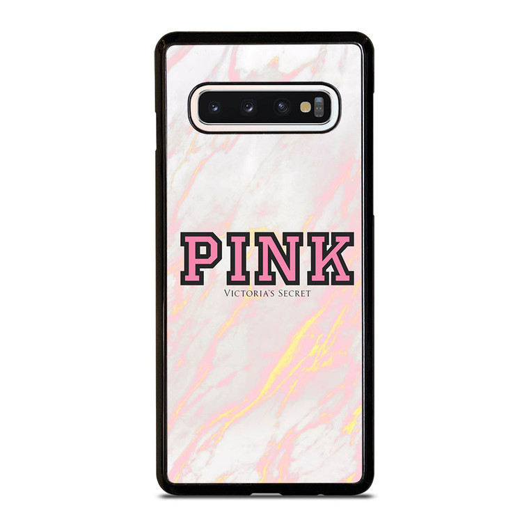 VICTORIA'S SECRET PINK MARBLE Samsung Galaxy S10 Case