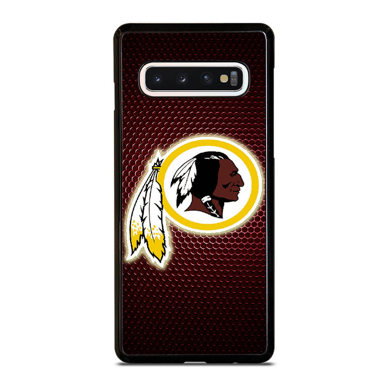 WAHINGTON REDSKINS METAL LOGO Samsung Galaxy S10 Case