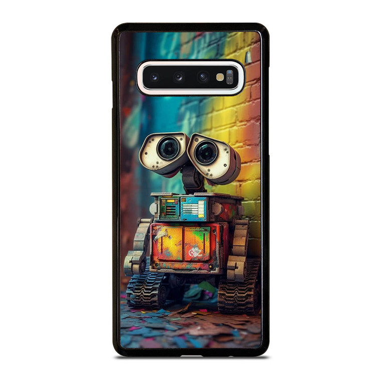 WALL E ROBOT COLORFUL Samsung Galaxy S10 Case