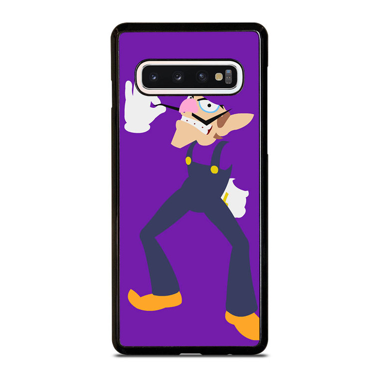 WALUIGI SUPER MARIO FLAT Samsung Galaxy S10 Case