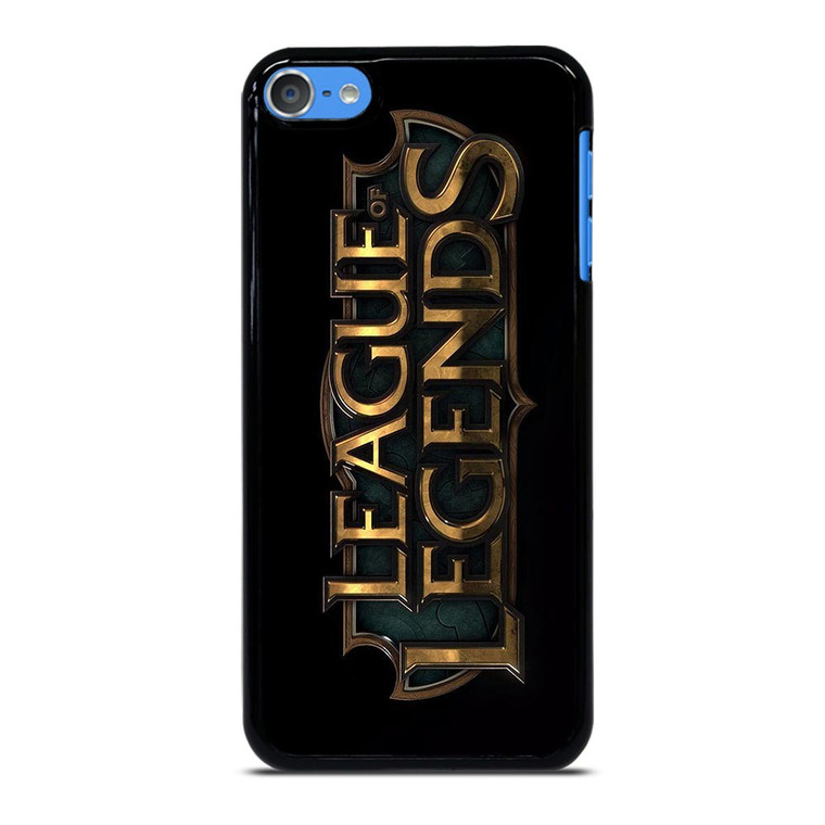 LEAGUE OF LEGENDS METAL LOGO iPod Touch 7 Case