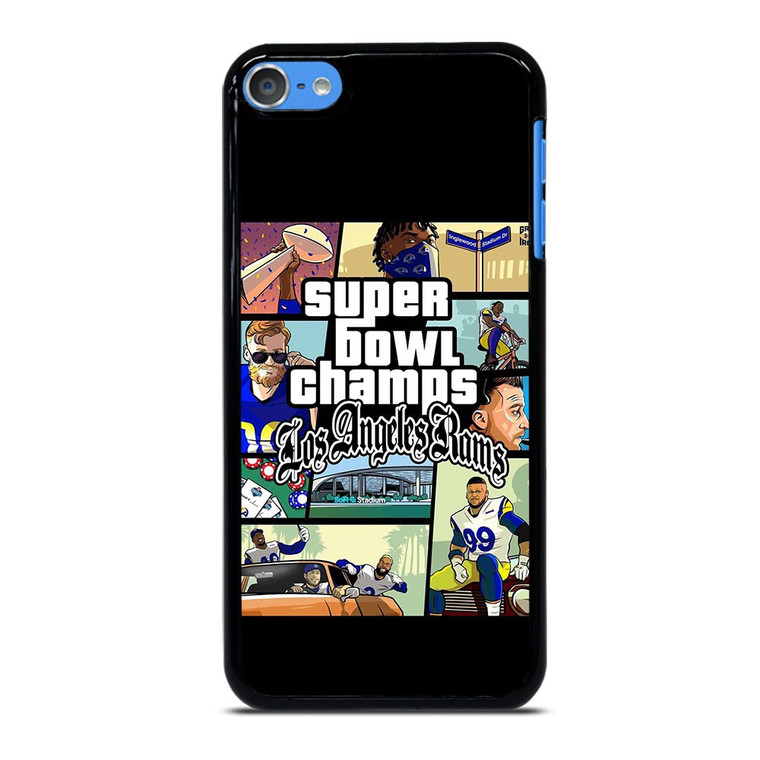 LOS ANGELES RAMS CHAMPIONS CARTOON iPod Touch 7 Case