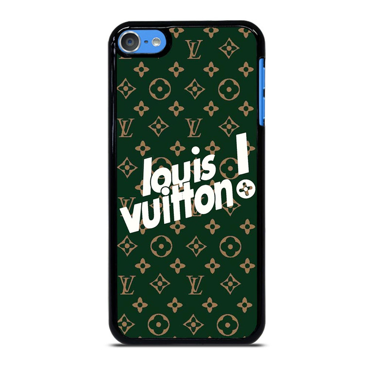 LOUIS VUITTON GREEN LOGO iPod Touch 7 Case