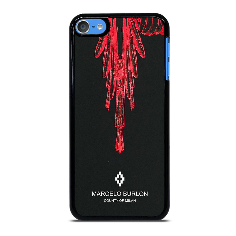 MARCELO BURLON RED iPod Touch 7 Case
