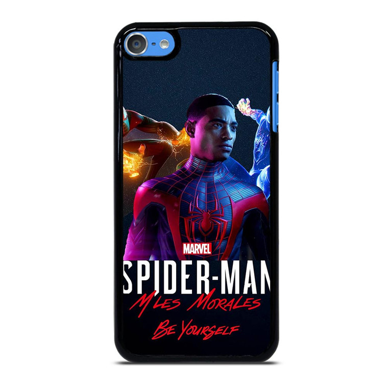 MARVEL SPIDERMAN MILES MORALES POSTER iPod Touch 7 Case