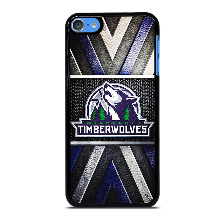MINNESOTA TIMBERWOLVES METAL SYMBOL iPod Touch 7 Case