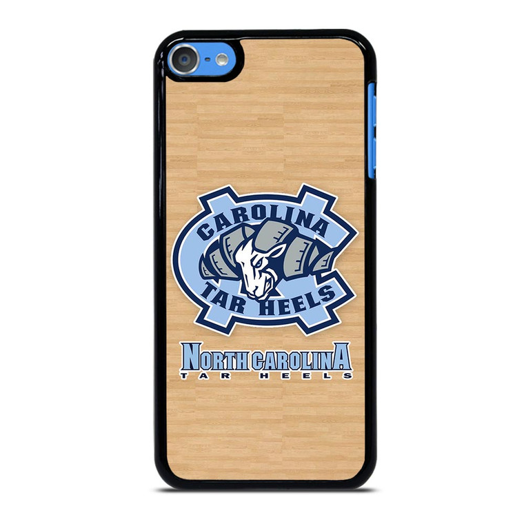NORTH CAROLINA TAR HEELS WOODEN LOGO iPod Touch 7 Case