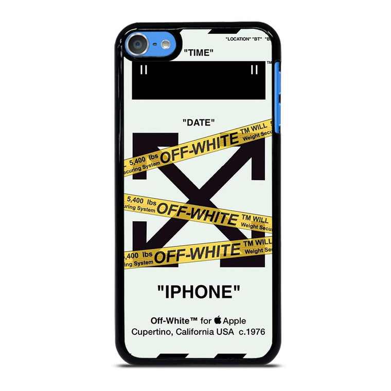 OFF WHITE YELLOW STRIPES iPod Touch 7 Case