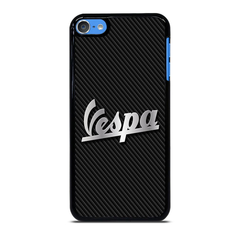 PIAGGIO VESPA METAL CARBON LOGO iPod Touch 7 Case