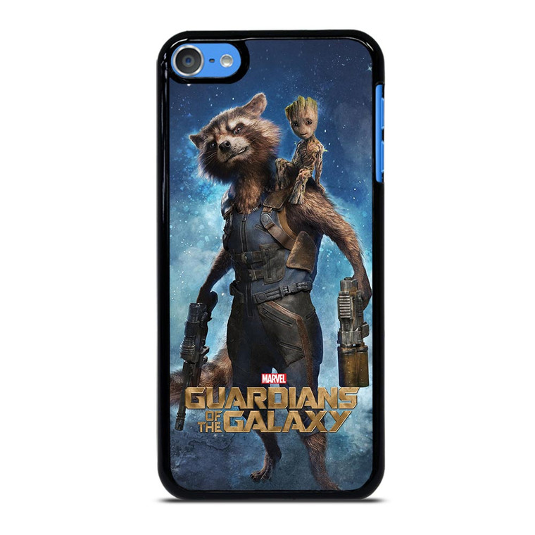 ROCKET RACCOON AND BABY GROOT iPod Touch 7 Case