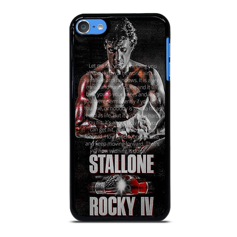 ROCKY BALBOA QUOTE 2 iPod Touch 7 Case