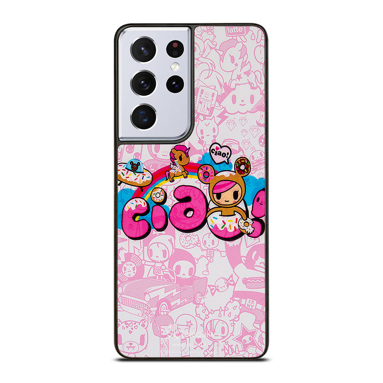 TOKIDOKI DONUTELLA UNICORNO CIAO Samsung Galaxy S21 Ultra Case TOKIDOKI DONUTELLA UNICORNO CIAO Samsung Galaxy S21 Ultra Case