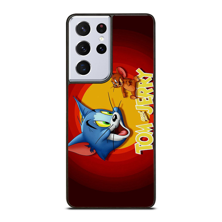 TOM AND JERRY Logo Samsung Galaxy S21 Ultra Case