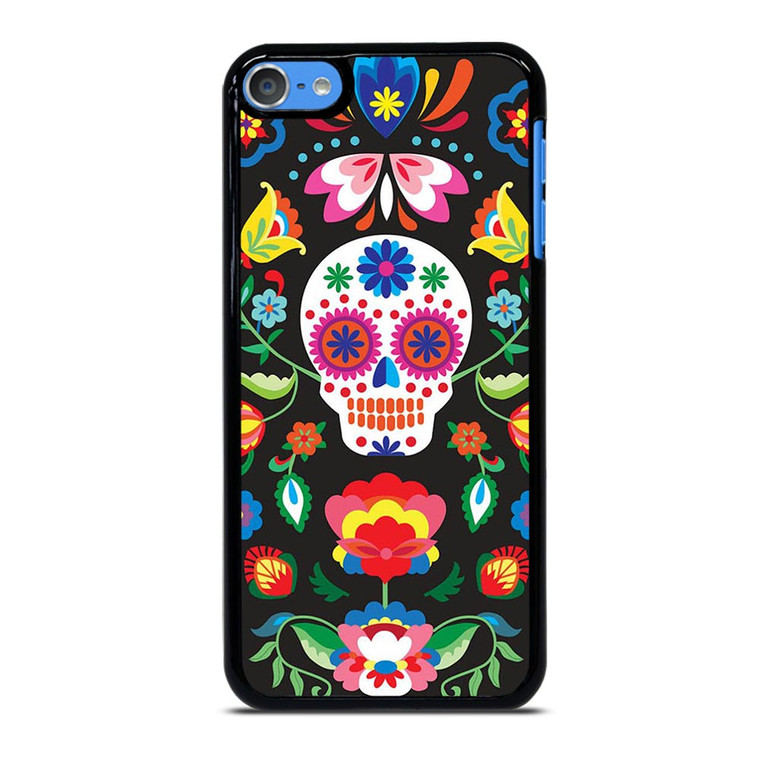 SUGAR SKULL ART iPod Touch 7 Case