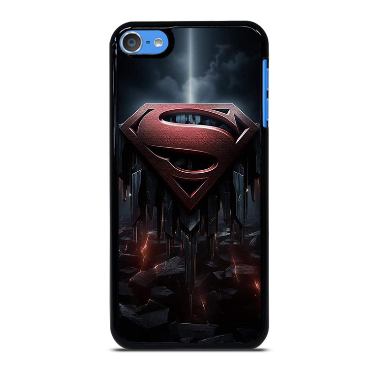 SUPERMAN DARK LOGO ICON iPod Touch 7 Case
