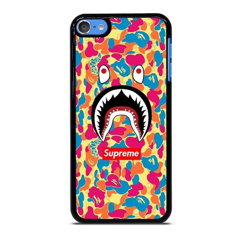 SUPREME BAPE CAMO COLOR FULL iPod Touch 7 Case