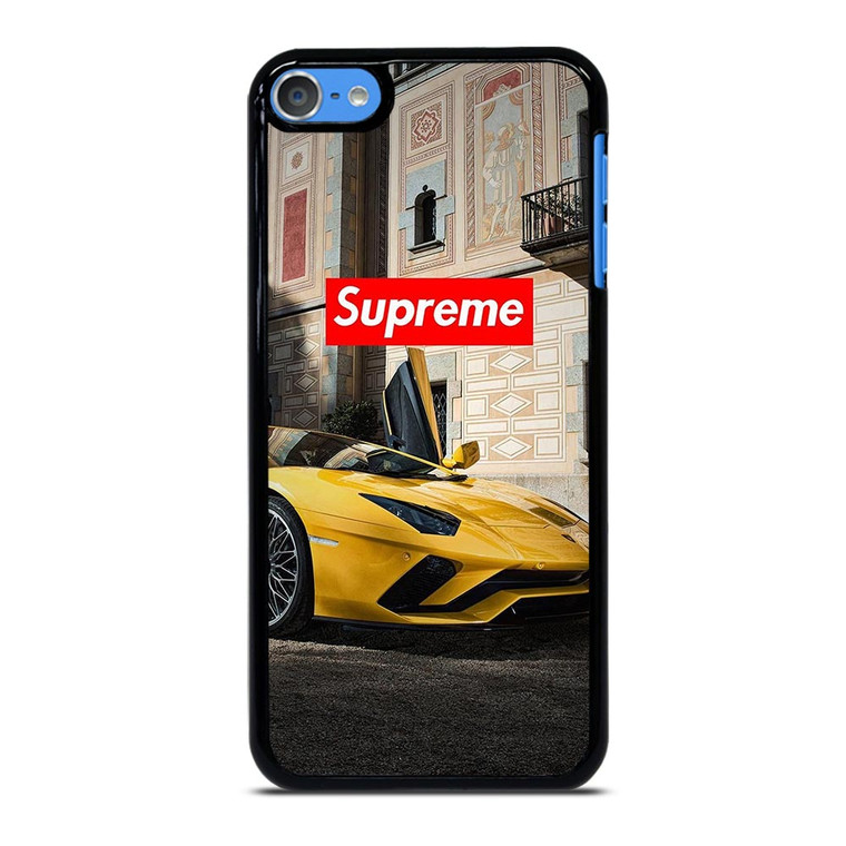 SUPREME YELLOW LAMBORGINI iPod Touch 7 Case