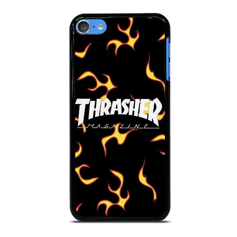 THRASHER SKATEBOARD MAGAZINE FLAME iPod Touch 7 Case