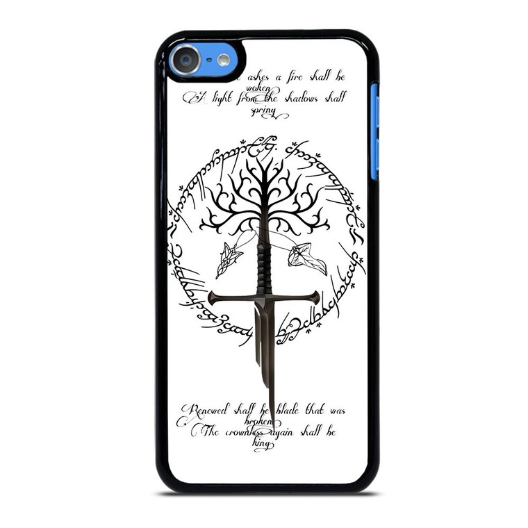 TREE LORD OF THE RING SWORD iPod Touch 7 Case