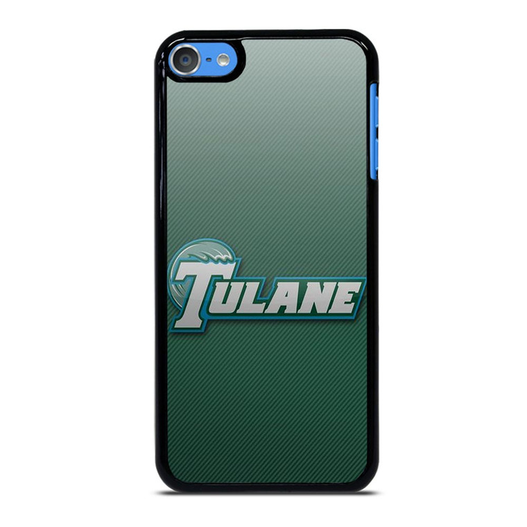 TULANE UNIVERSITY LOGO CARBON iPod Touch 7 Case