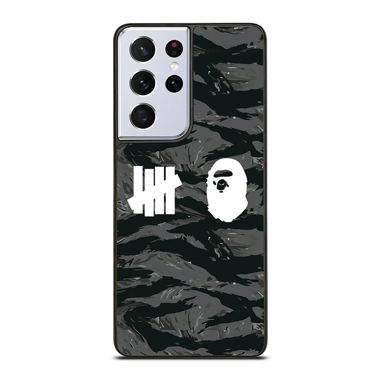 UNDEFEATED BAPE LOGO CAMO Samsung Galaxy S21 Ultra Case