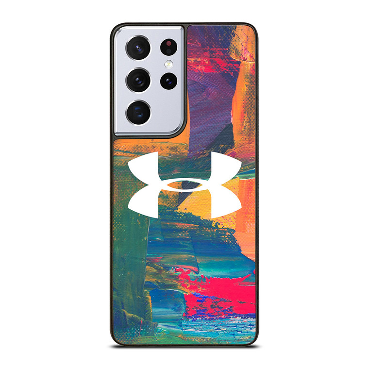 UNDER ARMOUR LOGO ABSTRACT PAINT Samsung Galaxy S21 Ultra Case