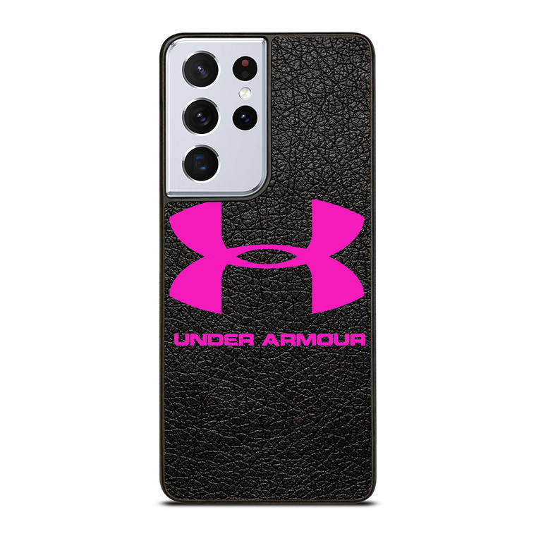 UNDER ARMOUR PINK LOGO Samsung Galaxy S21 Ultra Case