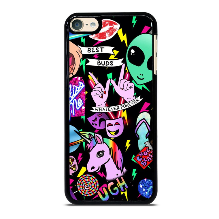 LISA FRANK COLLAGE iPod Touch 6 Case