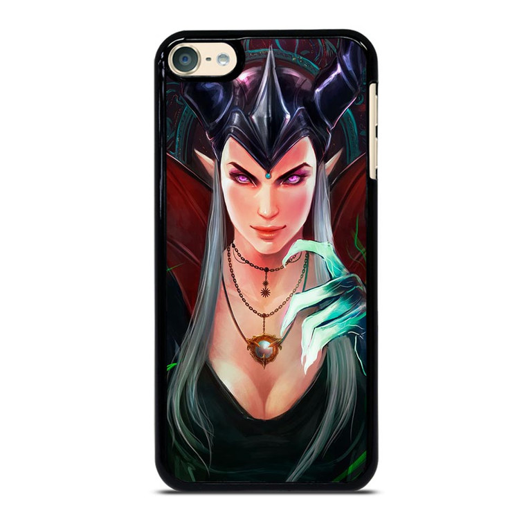 MALEFICENT DISNEY CARTOON ART iPod Touch 6 Case
