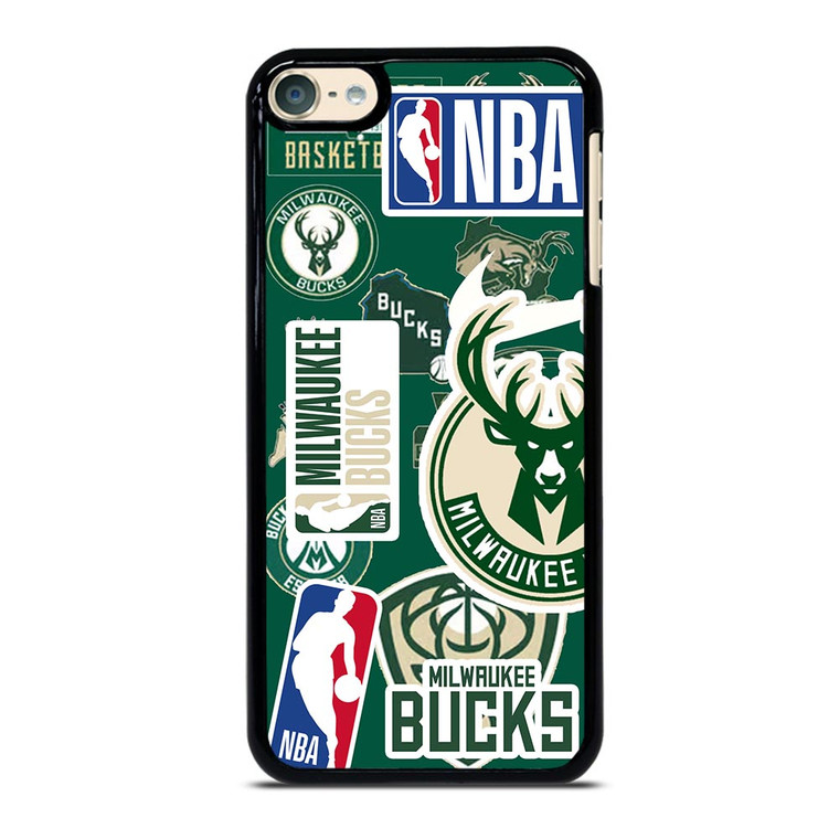 MILWAUKEE BUCKS NBA STICKER BOMB iPod Touch 6 Case