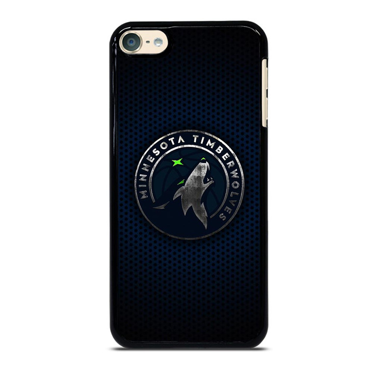 MINNESOTA TIMBERWOLVES BLUE CARBON iPod Touch 6 Case