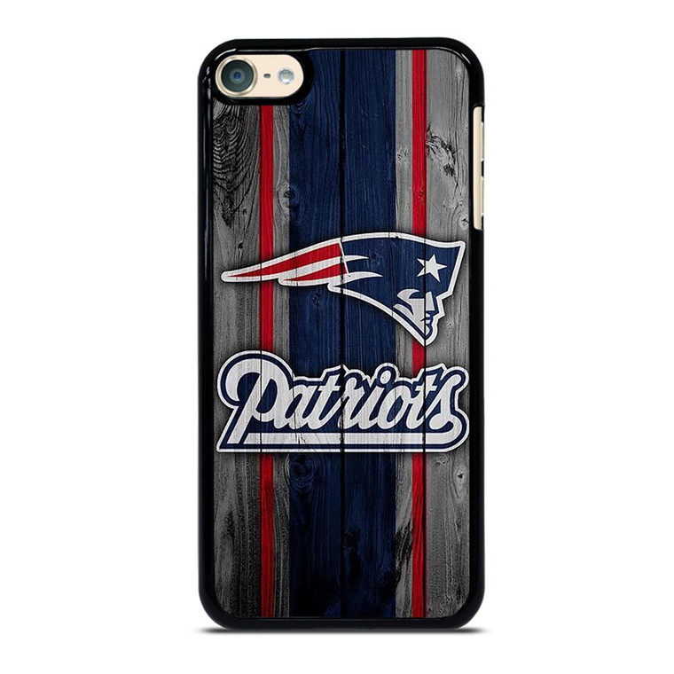 NEW ENGLAND PATRIOTS WOODEN LOGO iPod Touch 6 Case