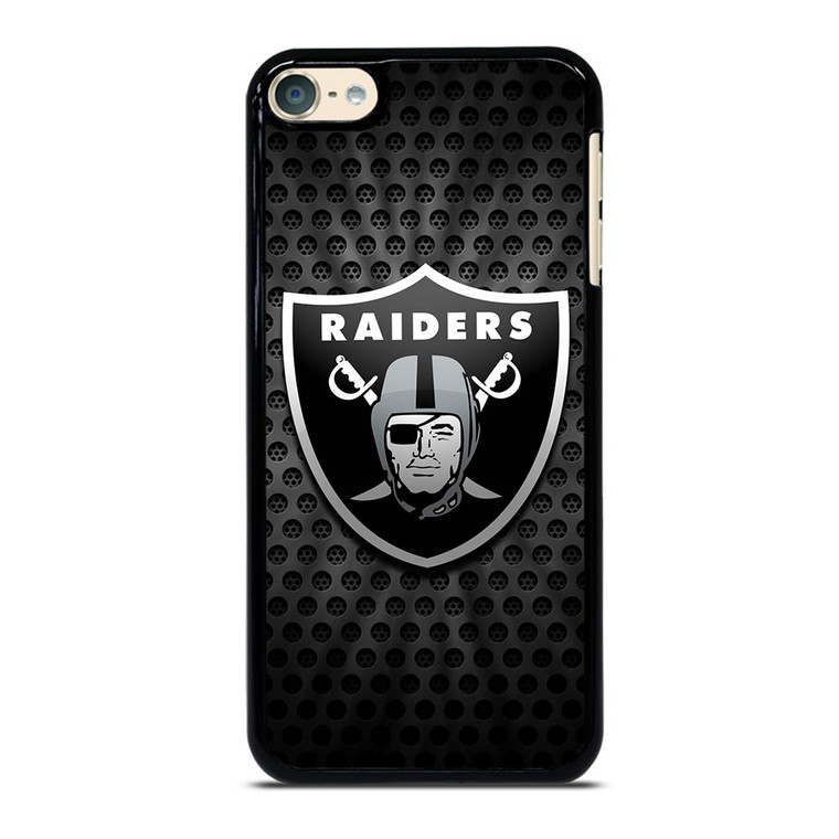 OAKLAND RAIDERS METAL LOGO iPod Touch 6 Case