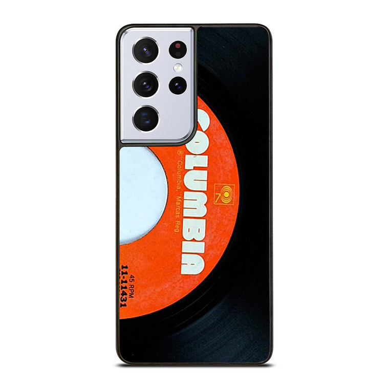 VINYL RECORD BLACK DISK Samsung Galaxy S21 Ultra Case