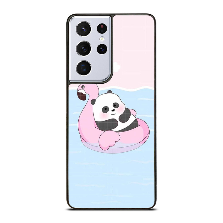 WE BARE BEARS PANDA SUMMER Samsung Galaxy S21 Ultra Case WE BARE BEARS PANDA SUMMER Samsung Galaxy S21 Ultra Case