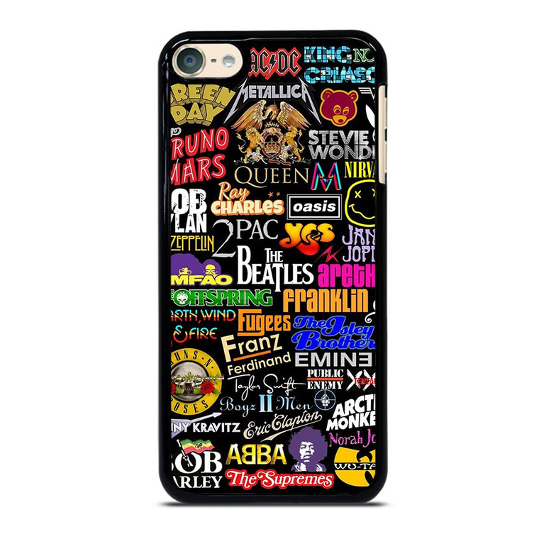 ROCK BAND COLLAGE iPod Touch 6 Case