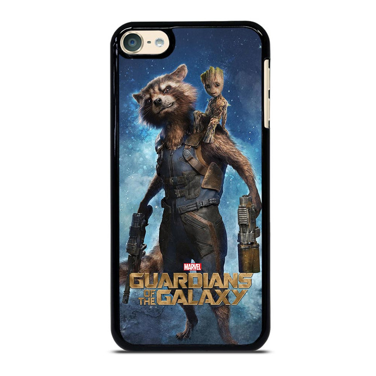 ROCKET RACCOON AND BABY GROOT iPod Touch 6 Case