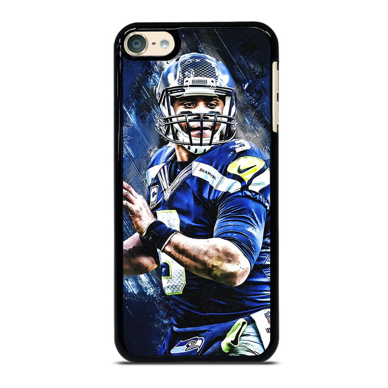 RUSSELL WILSON SEATTLE SEAHAWKS FOOTBALL iPod Touch 6 Case