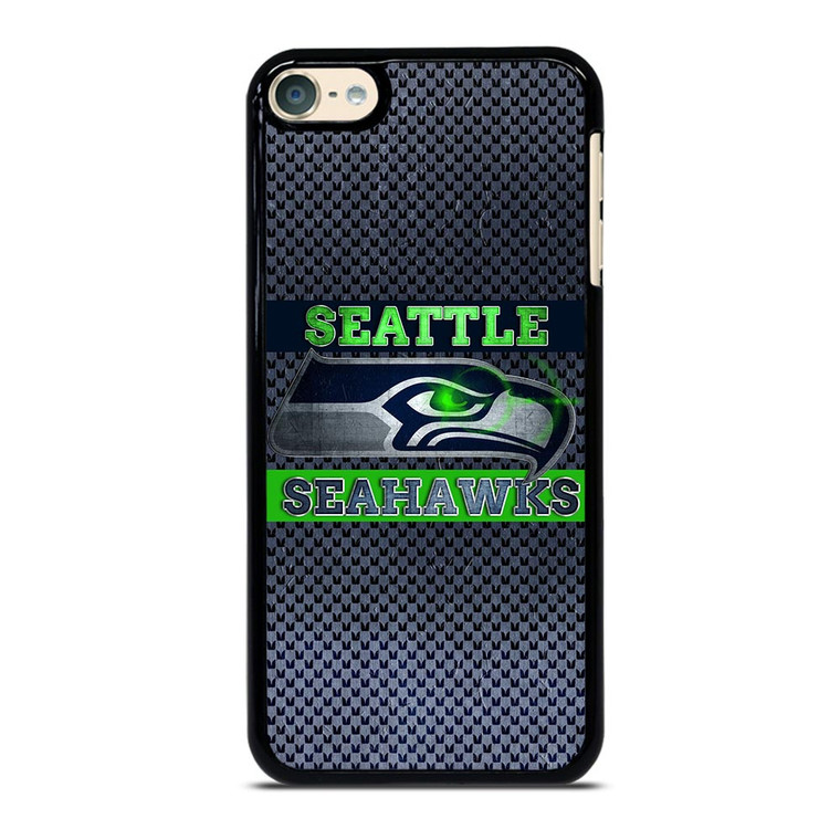SEATTLE SEAHAWKS METAL LOGO iPod Touch 6 Case