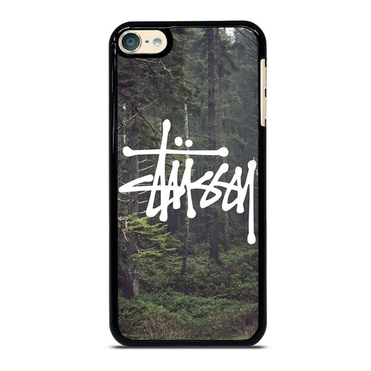 STUSSY SPOOKY FOREST LOGO iPod Touch 6 Case