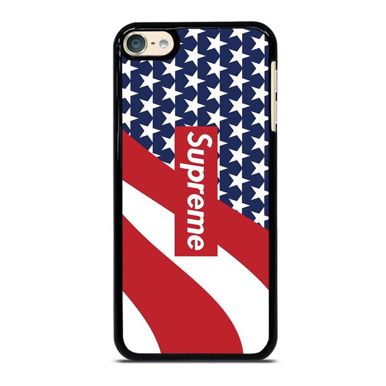 SUPREME LOGO AMERICAN FLAG iPod Touch 6 Case