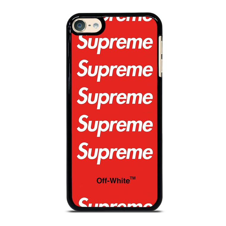 SUPREME RED OFF WHITE iPod Touch 6 Case